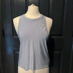 Women's Sleeveless Top in Light Gray